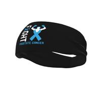 Sports Headband Fight Prostate Cancer Bandana For Men Summer Workout Headbands For Women Breathable Unisex Fitness Exercise Headwear, For Golf, Athletic, 54-60cm