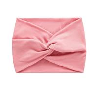 Sports Headband Hair Accessories Twisted Extra Large Thick Wide Headbands Turban Workout Headband Head Wraps for Women(Light Pink)