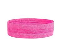 Sports Headband Sports Headband Running Fitness Sweatband Elastic Absorbent Sweat Cycling Jog Tennis Yoga Gym Head Band Hair Bandage Men Women(Pink)