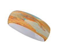 Sports Headband Sweat Headbands Angel Holding Sword Printed Workout Headbands Elastic Soft Fashion Headband Absorb for Yoga Working Out Travel