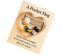 Sports Hug, Pocket Inspirational Keepsake, Portable Encouragement Cards for Players, Athletes, Team Managers, Fans, Collectors, Game Days, Training Camps, Tournaments, Travel, Motivational Gift
