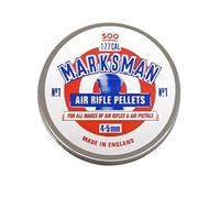 Sports Innovation Ltd MARKSMAN .177 PELLETS - Tin of 500 - Air Rifle Pellets - Shooting - Air Rifle - Pellets