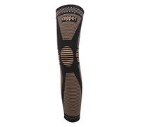 Sports Knee Protector, Knee Compression Sleeve Sports Knee Pads Elastic Lengthened, Breathable, for Fabric Sports Knee Protector for Outdoor Cycling