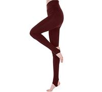 Sports Leggings Women Fleece Lined Seamless Legging Buttery Stretchy Breathable Slimming Tights Suitable Solid Comfort Plus Trousers Fashions Opaque Soft Touch Pants Going Winter Everyday