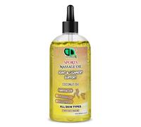 Sports Massage Oil - Joint & Ligament Support - Deep Tissue Care, Injury Prevention & Enhanced Mobility - Targeted Muscle Relief for Active Lifestyles (50ml Clear Dropper)