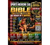 Sports Medicine CAQ Board Review & Clinical Practice Bible 2026-2027: Get Ready in 2 Weeks: 6-in-1 Physician Prep with 1,500 Practice Items, 600 Rapid-Recall Prompts & 20 Video Tutorials