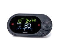 Sports Metronome Electronic Metronome Practice Trackers With Back Clip Chromatic Tuner ABS Texture For Music Lover Rechargeable Digital With Timer