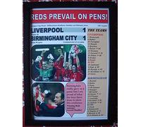 Sports Prints UK Liverpool 1 Birmingham City 1-2001 League Cup final - framed print