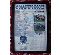 Sports Prints UK Macclesfield Town National League champions 2018 - framed print