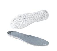 Sports Running Insole for Shoes Soft Shock-Absorbing Arch Support Plantar Template Insoles for Feet Shoe Sole(3Pair Gray,45-46)