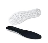 Sports Running Insole for Shoes Soft Shock-Absorbing Arch Support Plantar Template Insoles for Feet Shoe Sole(3Pair Black,41-42)