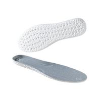 Sports Running Insole for Shoes Soft Shock-Absorbing Arch Support Plantar Template Insoles for Feet Shoe Sole(1Pair Gray,41-42)