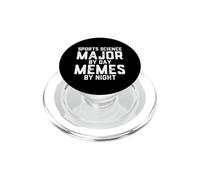 Sports Science Major By Day Memes Night Kinesiology Student PopSockets PopGrip for MagSafe
