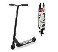 Kinderkraft Solis Scooter from 5 Years, Children's Scooter up to 100 kg, Steel Brake, Black