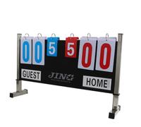 Sports Scoreboard Flip Scoreboard Score Keeper Score Display Score Counter with High Visibility Numerals Two Tone Panels Base Frame Suitable for Gymnasiums School competitions