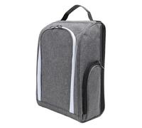 Sports Shoe Organiser Bag - Portable Golf Sports Shoe Storage Bag | Outdoor Storage Pouch - Waterproof & Breathable Storage for Sports Field, Golf Course and Changing Room, gray, see description, See