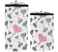 Sports Shoe Washing Bag 2 Pieces Laundry Bag for Washing Machine Washing Machine Bag Washing Bag Elephant Bag Cute Cartoon Animal Elephant Elephant, Cute animal elephant cartoon fashion, 1 size,