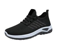 Sports Shoes Black Women's Trainers Men's Ortho Comfort Trainers Ergonomic Pain Relief Shoe High Quality Outdoor Shoes Orthopaedic Jogging Shoes Comfortable Tennis Shoes Casual Women's Shoes, black, 6