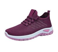 Sports Shoes Black Women's Trainers Men's Ortho Comfort Trainers Ergonomic Pain Relief Shoe High Quality Outdoor Shoes Orthopaedic Jogging Shoes Comfortable Tennis Shoes Casual Women's Shoes, purple