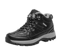 Sports Shoes Men's Comfortable Warming Trendy Hiking Shoes for Men Airy Outdoor Jogging Running Trainers Winter Large Sizes Trekking Shoes for Mountains and Snow Floor Non-Slip Abrasion Resistant