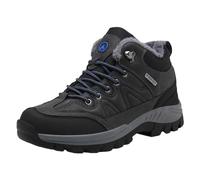 Sports Shoes Men's Comfortable Warming Trendy Hiking Shoes for Men Airy Outdoor Jogging Running Trainers Winter Large Sizes Trekking Shoes for Mountains and Snow Floor Non-Slip Abrasion Resistant
