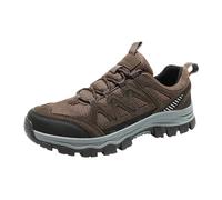 Sports Shoes Men's Mesh Plain Trainers with Lacing Leisure Sports Shoes Comfortable Indoor Shoes Airy Running Shoes Soft Hiking Shoes Outdoor Mountain Touring Shoes Running Shoes for Men, brown, 11 UK