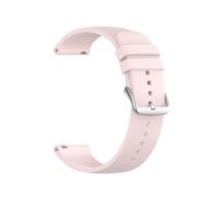 Sports Silicone 20mm 22mm Watch Strap Compatible with Venu 3 Band Forerunner 265 255 Music Vivoactive 4 / Venu Sq 2 Bracelet(Light Pink,22mm Universal)