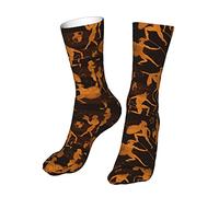 Sports Socks, Ancient Greece Mythology Figure Brown Walking Socks Soft Men’S Socks Novelty Office Socks For Work Camping Climbing 40cm