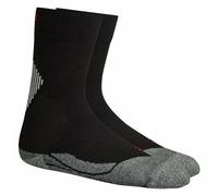 FALKE Unisex 4 GRIP U So Functional Yarn For Maximum Speed 1 Pair Socks, Black 3019, 2.5-3.5