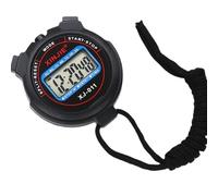 Sports Stopwatch - Handheld Digital Timer, Lightweight Countdown Tracker | Reusable Multi-Mode Setup with Audible Beep Feature for Athletic Training Coaching Schedule Swim Wrap Surveillance