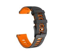Sports Strap Compatible with C81 C80 C60 C61 Wristband / P73 P71 M42 M41 I30 I31 P8 Pro Nylon Trail Loop Band 20 22mm Bracelet(Black Orange,22mm Wristband)