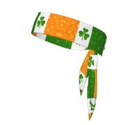 Sports Strap Double-Sided Headband, Men's and Women's Headband, Fitness, Running, Yoga, Irish Flag Sweat-Absorbing Headband