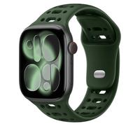 Sports Strap for Apple Watch Straps 44mm 45mm 46mm 49mm 42mm 40mm 41mm 38mm | Breathable Silicone Band,iWatch Strap Men Women,Wristband for Apple Watch Series 12 11 10 9 8 7 6 5 4 3 SE 3/2nd Ultra/4/3/2