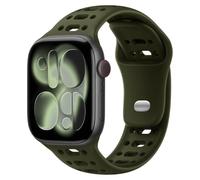 Sports Strap for Apple Watch Straps 44mm 45mm 46mm 49mm 42mm 40mm 41mm 38mm | Soft Breathable Silicone Band,iWatch Strap Men Women,Wristband for Apple Watch Series 11 10 9 8 7 6 5 4 3 SE 3/2nd Ultra/3/2