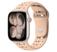 Sports Strap for Apple Watch Straps 44mm 45mm 46mm 49mm 42mm 40mm 41mm 38mm | Soft Breathable Silicone Band,iWatch Strap Men Women,Wristband for Apple Watch Series 11 10 9 8 7 6 5 4 3 SE 3/2nd Ultra/3/2