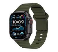 Sports Straps for Apple Watch Ultra/4/3/2 Strap 49mm 46mm 45mm 44mm 42mm 41mm 40mm 38mm iWatch Straps for Men Women,Waterproof Soft Silicone Band for Apple Watch Series 12 11 10 9 8 7 6 5 4 3 SE 3/2nd