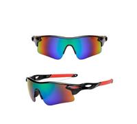 Sports Sunglasses Cycling Sun Glasses UV Protection for Men Women Baseball Running Cycling Volleyball Outdoor Revreation Gifts (Black-3)