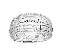 Sports sweat-wicking headband with Math Geometry Geek Calculus printed design suitable for running and gym workouts