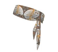 Sports Sweatband Absorbent Elasticity Headband Unique Frost Fox Pattern Light Comfort Accessory