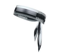 Sports Sweatband Absorbent Elasticity Headband Unique Metal Shard Pattern Light Comfort Accessory