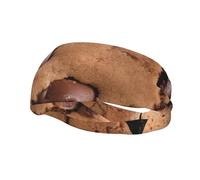 Sports Sweatband Head Bands Lightweight Breathable Non Slip Workout Headbands Chocolate Cookie Hairband for Women Men Fitness Running Cycling Hiking Yoga