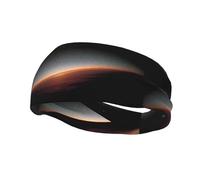 Sports Sweatband Unique Radiant Dawn pattern Lightweight Not Tense for Running Outdoor Exercise