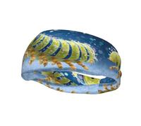 Sports Sweatband Unique Tardigrades pattern Lightweight Not Tense for Running Outdoor Exercise