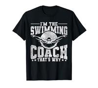 Sports Swim Trainer Coaching Swimming Training Coach T-Shirt