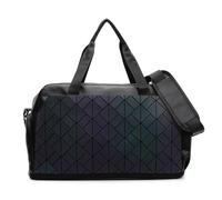 Sports swimming and fitness bag, large capacity, expandable space at the bottom, dry and wet separation, travel storage cosmetics luggage bag, purple, Modern