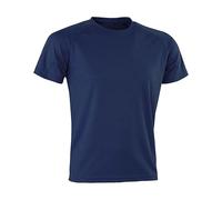 Spiro Men Performance Aircool T-Shirt - Navy, 3X-Large