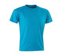 Spiro Men Performance Aircool T-Shirt - Ocean Blue, 3X-Large