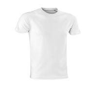 SPIRO Men Performance Aircool T-Shirt – White – 4X-Large