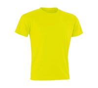 Spiro Men Performance Aircool T-Shirt - Flo Yellow, Small