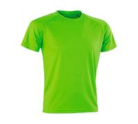 Spiro Men Performance Aircool T-Shirt - Lime, X-Large